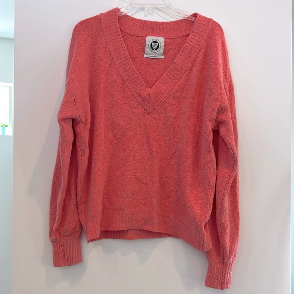 Urban Outfitters Coral Boucle Sweater
